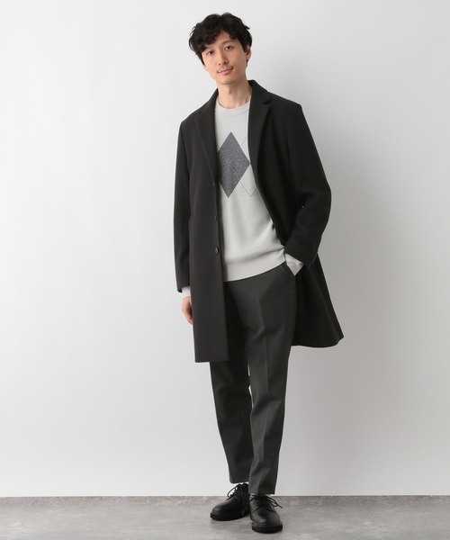 GLOBAL WORK（グローバルワーク） チェスターコート LARGE ネイビー