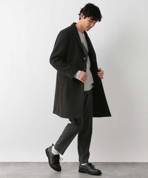 GLOBAL WORK（グローバルワーク） チェスターコート LARGE ネイビー