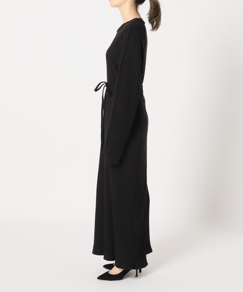 「Plage」 長袖ワンピース X-SMALL ブラック レディース_画像4