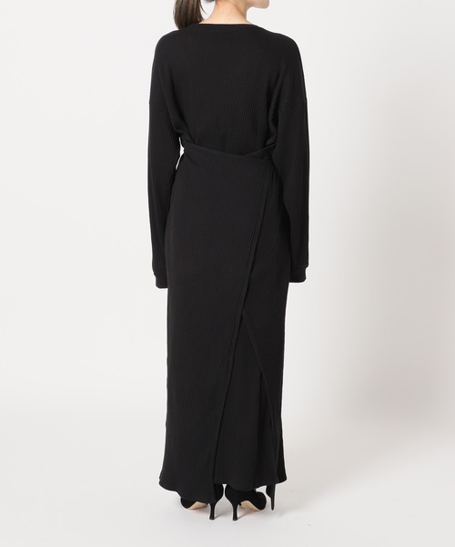 「Plage」 長袖ワンピース X-SMALL ブラック レディース_画像5
