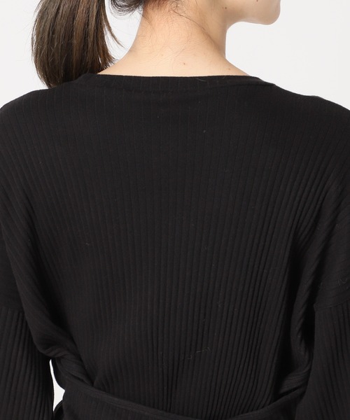 「Plage」 長袖ワンピース X-SMALL ブラック レディース_画像6
