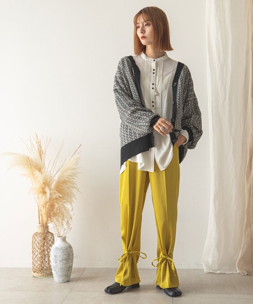 「rectangle」 ショートブーツ LARGE ブラック レディース_画像7