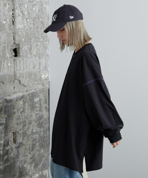 「SOUNDSGOOOOD」 長袖Tシャツ ONE SIZE オフホワイト メンズ_画像3