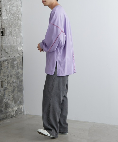 「SOUNDSGOOOOD」 長袖Tシャツ ONE SIZE オフホワイト メンズ_画像7