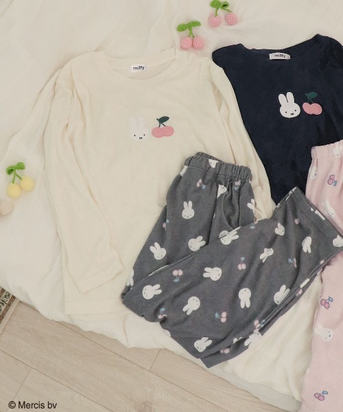 Miffy（ミッフィー） パジャマ ルームウェア 「Miffy」やわふわ パイル