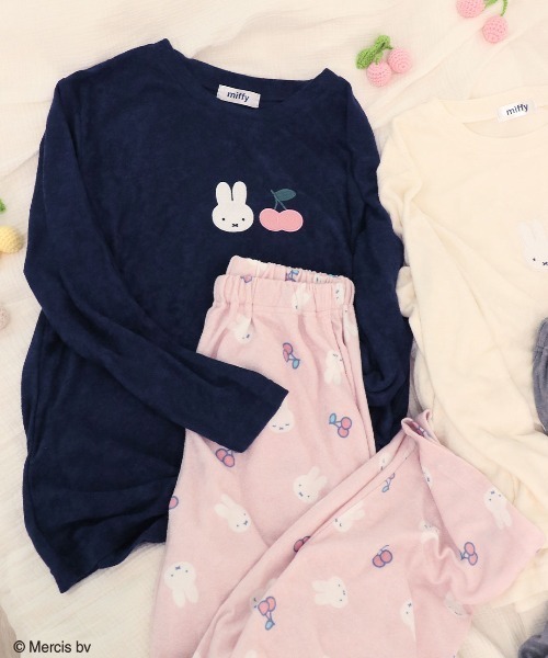 Miffy（ミッフィー） パジャマ ルームウェア 「Miffy」やわふわ パイル