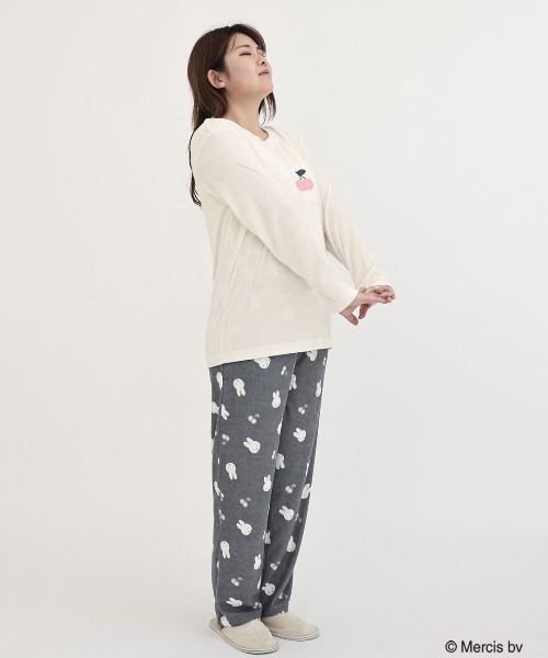 Miffy（ミッフィー） パジャマ ルームウェア 「Miffy」やわふわ パイル
