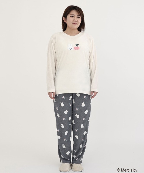Miffy（ミッフィー） パジャマ ルームウェア 「Miffy」やわふわ パイル