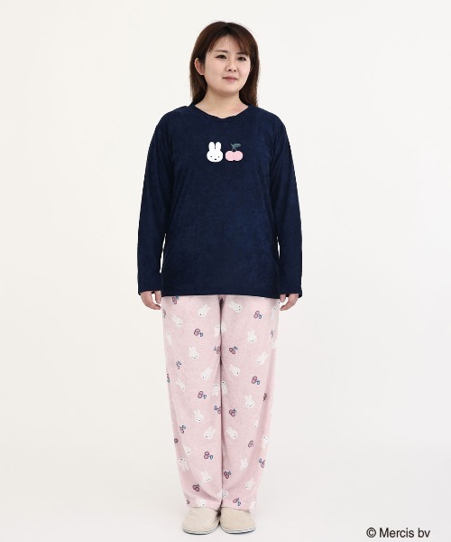 Miffy（ミッフィー） パジャマ ルームウェア 「Miffy」やわふわ パイル