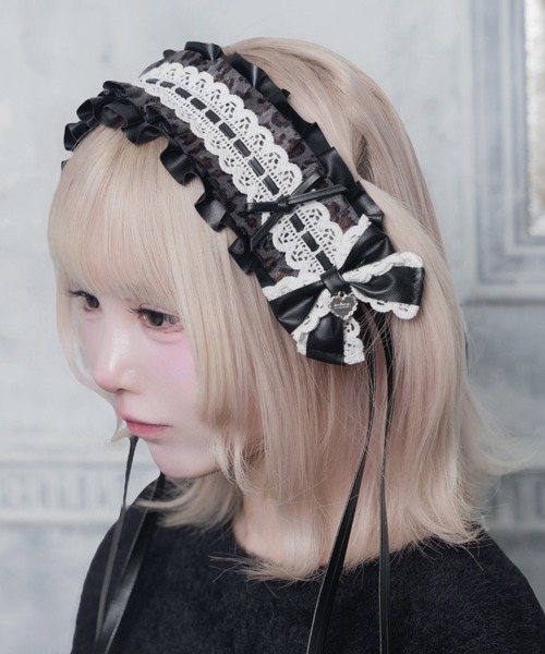 mine by LAFARY ハシゴレースヘッドドレス : ZOZOTOWN Yahoo!店 - 通販