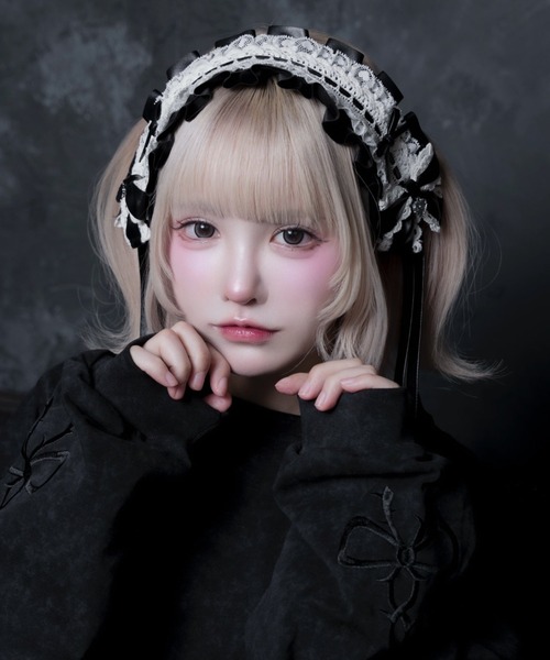 mine by LAFARY ハシゴレースヘッドドレス : ZOZOTOWN Yahoo!店 - 通販