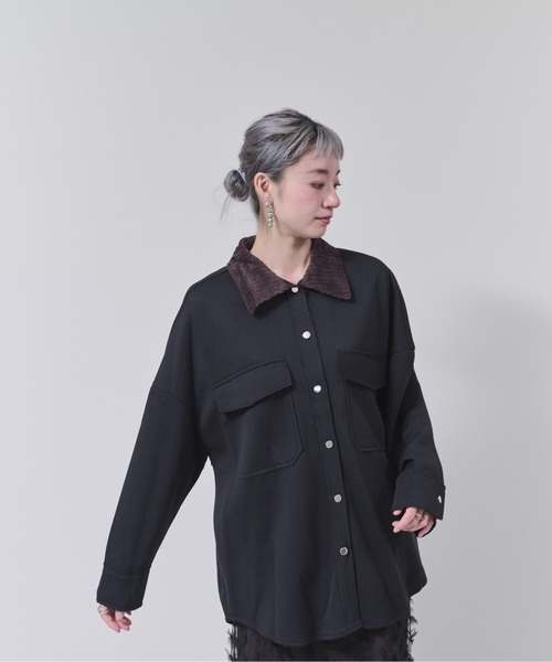 「TEVALT」 長袖シャツ 38 カーキ レディース_画像7