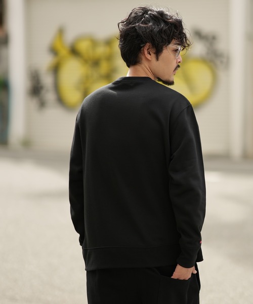 「GERRY」 スウェットカットソー LARGE 杢グレー メンズ_画像3