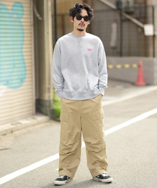 「GERRY」 スウェットカットソー LARGE 杢グレー メンズ_画像7