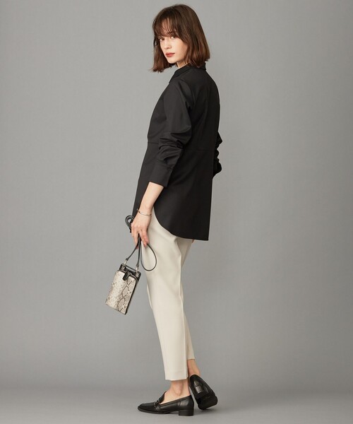 「ICB」 スラックス 0 ベージュ レディース_画像2