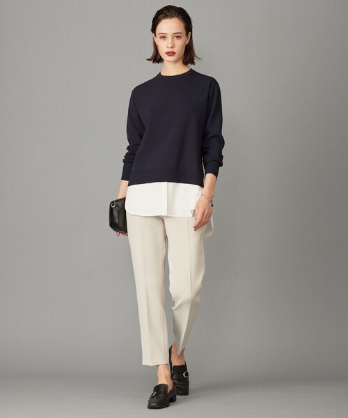 「ICB」 スラックス 0 ベージュ レディース_画像8