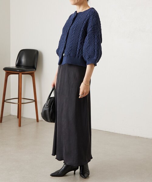 BEARDSLEY（ビアズリー） ニット セーター ケーブルニットプルオーバー