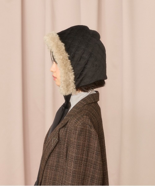 「kaorinomori」 帽子 FREE ブラック レディース_画像5