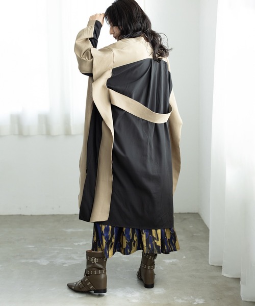 「OSMOSIS」 ニットカーディガン ONE SIZE ブラック レディースの画像8