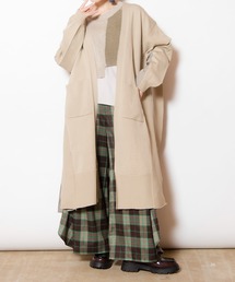 「OSMOSIS」 ニットカーディガン ONE SIZE ブラック レディースの画像10