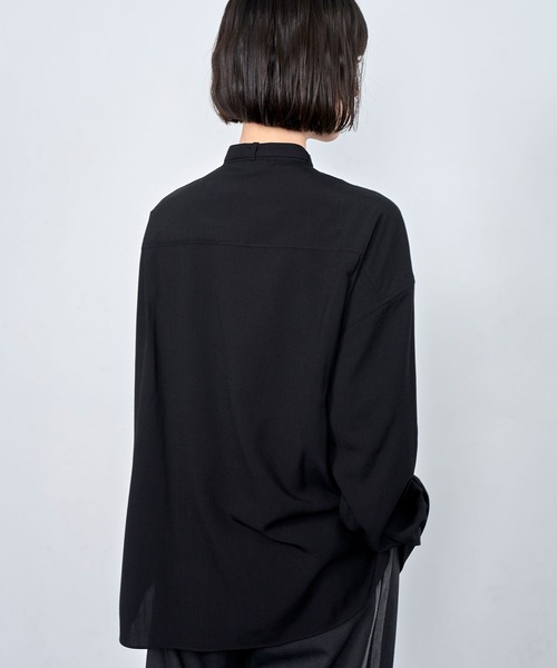 Nora Lily（ノラリリー） シャツ 「Nora Lily」China loop L/S Shirt 