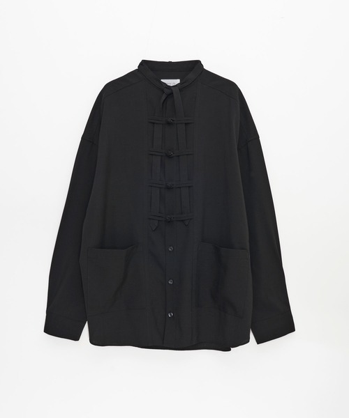 Nora Lily（ノラリリー） シャツ 「Nora Lily」China loop L/S Shirt 
