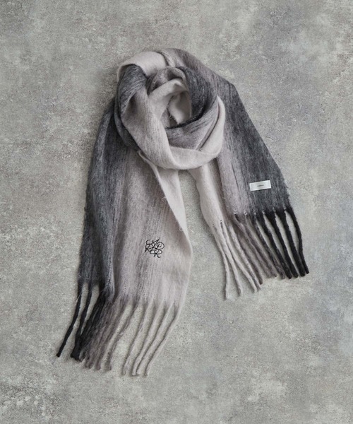 「ADRER」 ストール FREE ホワイト メンズ_画像6