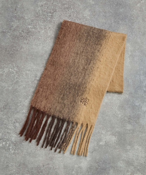 「ADRER」 ストール FREE ホワイト メンズ_画像9