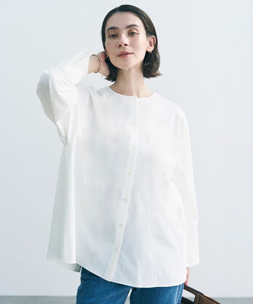 UNFILO（アンフィーロ） uvカット ブラウス シャツ 「WEB限定カラー 
