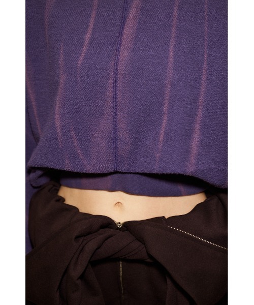 「THROW by SLY」 長袖カットソー FREE パープル レディース_画像3