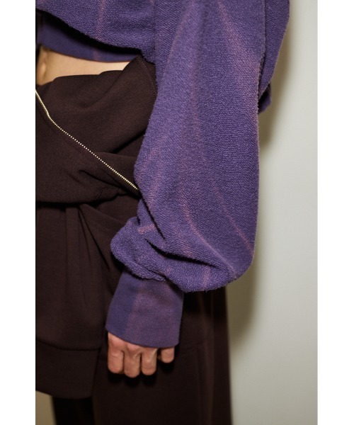 「THROW by SLY」 長袖カットソー FREE パープル レディース_画像4