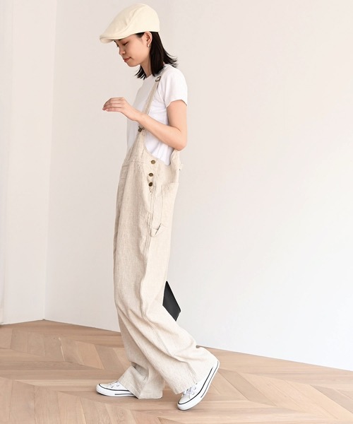 「CANAL JEAN」 パンツ 38 ベージュ レディースの画像