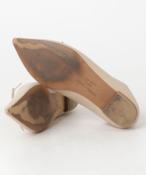 「ODETTE E ODILE」 フラットパンプス 24.5cm ベージュ レディース_画像3