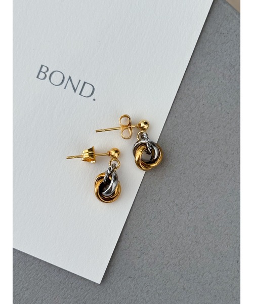 TONE（トネ） サージカルステンレス アレルギー対応 ピアス 「BOND