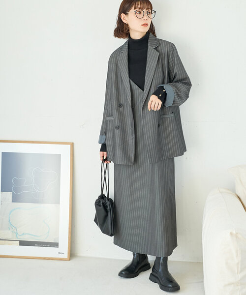 「DISCOAT」 ジャケット MEDIUM ベージュ レディース_画像9
