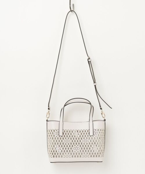 GUESS（ゲス） トートバッグ LETTY 2 In 1 Mini Tote トートバッグ