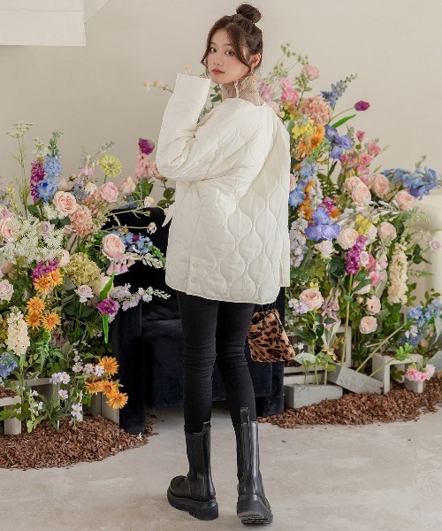 「DAY CLOSET」 ノーカラージャケット M ブラック レディース_画像7