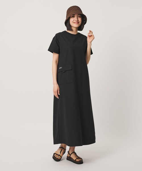 ワンピース 「別注」「THOUSAND MILE」ショートスリーブワンピース UVカット 吸汗速乾の画像