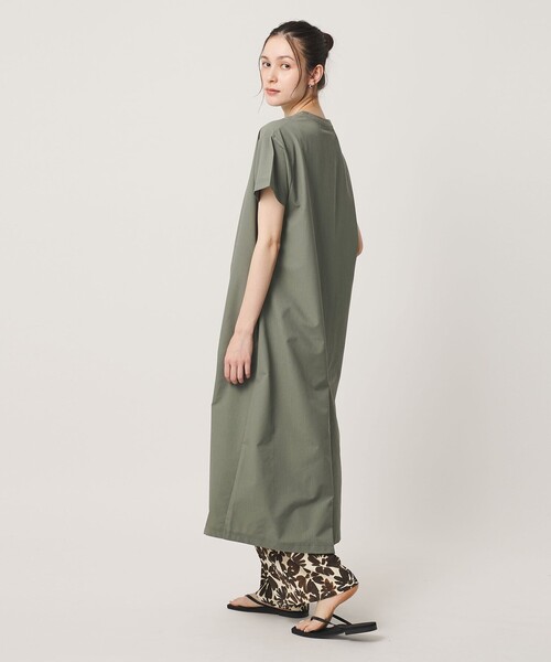 ワンピース 「別注」「THOUSAND MILE」ショートスリーブワンピース UVカット 吸汗速乾の画像