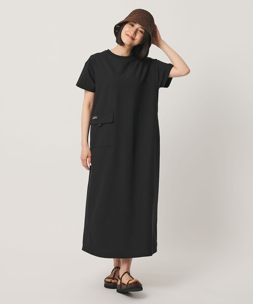 ワンピース 「別注」「THOUSAND MILE」ショートスリーブワンピース UVカット 吸汗速乾の画像