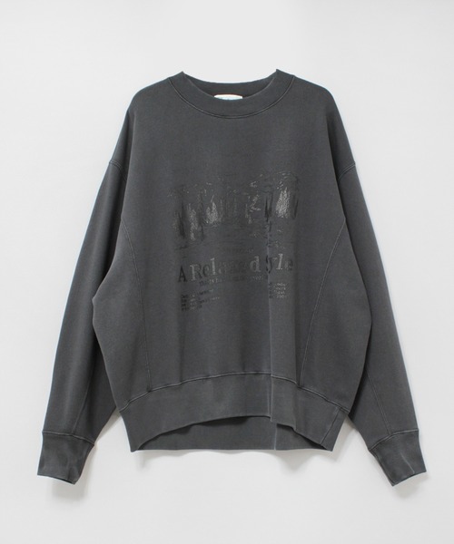 「RNA-N」 スウェットカットソー MEDIUM グリーン レディース_画像6