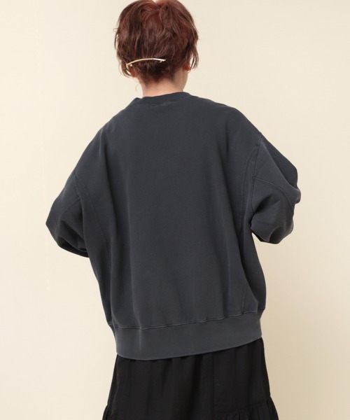 「RNA-N」 スウェットカットソー MEDIUM グリーン レディース_画像7
