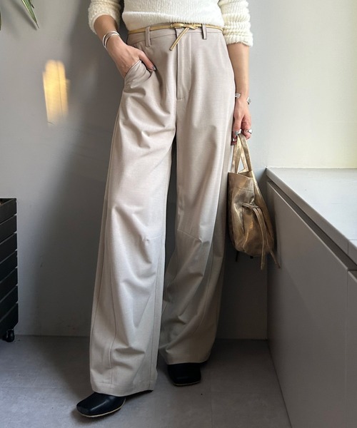 「SHENERY」 パンツ 34 グレー レディース_画像4