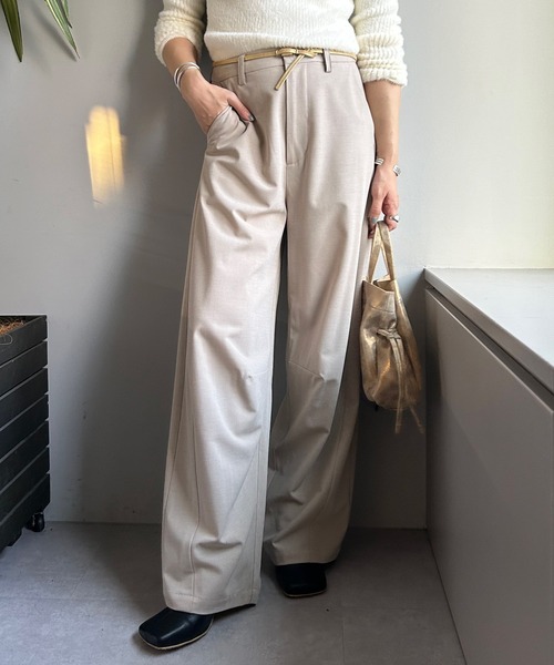 「SHENERY」 パンツ 34 グレー レディース_画像6