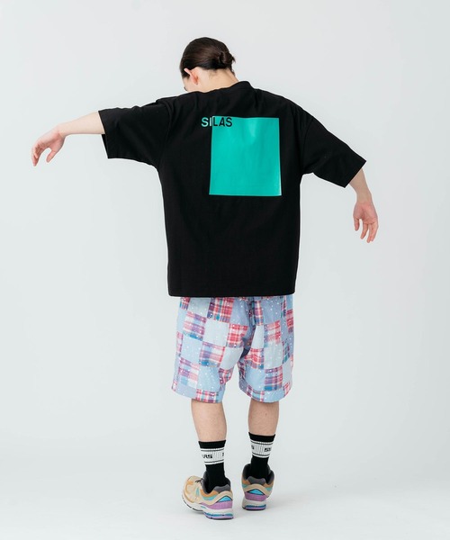 「SILAS」 半袖Tシャツ L ホワイト メンズ_画像2