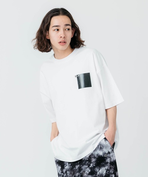 「SILAS」 半袖Tシャツ L ホワイト メンズ_画像3