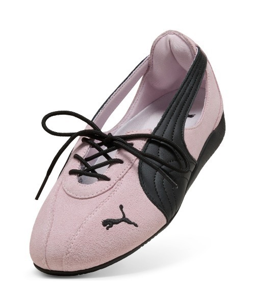 【新品】PUMA スピードキャットバレエ　ブラックピンク　24cm PUMA（プーマ） バレエシューズ パンプス PUMA SPEEDCAT BALLET NOVA