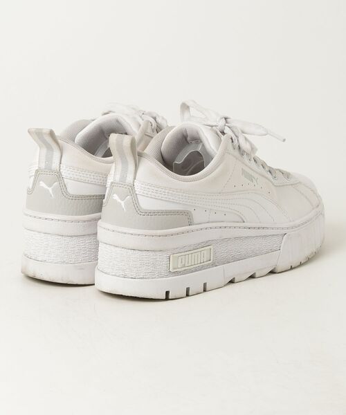 「PUMA」 ローカットスニーカー 23.0cm ホワイト レディース_画像2