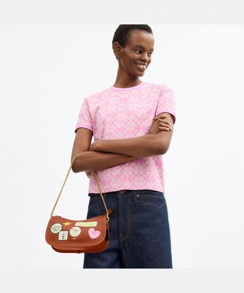 ショルダーバッグ バッグ 「COACH | BRAIN DEAD」ウェイバリー バッグ・パッチ レディース メンズの画像