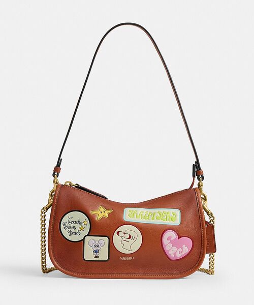 ショルダーバッグ バッグ 「COACH | BRAIN DEAD」ウェイバリー バッグ・パッチ レディース メンズの画像